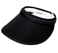 GloveIt Womens V208 Solid Coil Visor, Black