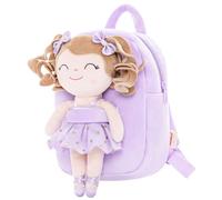 Gloveleya Backpack with Doll Kids Backpack Baby Gift……