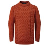 Gloverall Aran Jumper - Burnt Orange M M