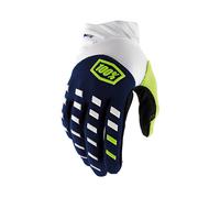 Gloves 100% Airmatic Navy/White (M)