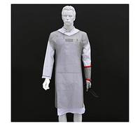 Gloves， Apron Cut-Resistant Stainless Steel Apron and Gloves, Vest-Style Metal Ring Apron, Slaughterhouse Meat Cutting Work Clothes(Gloves m)