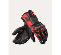 Revit Argon 3 perforated Motorcycle Gloves, black/neon red, size L