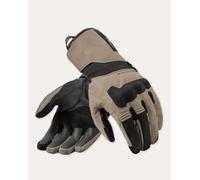 Revit Convergent H2O waterproof Motorcycle Gloves, black/sand, size XL