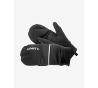 Gloves Craft Running Hybrid Weather Glove black - M