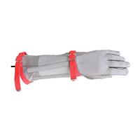 Gloves, Cut Resistant Gloves, Restaurant Kitchen Slaughterhouse Stainless Steel Chain Gloves, Non-Slip Easy to Clean(Arm 15cm,1PCS/XL)