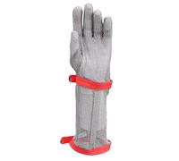 Gloves, Cut Resistant Gloves, Wood Carving Glass Cutting Porter Safety Work Chain Gloves(Arm 19cm,1PCS/XXS)