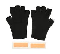 Gloves Fingerless Breathable Skin Care Professional High Elastic Portable Manicures Protection Gloves for Nail Art Gel Polish & Outdoor Activities Sun Protection Made of Paper
