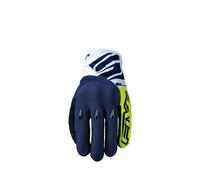 Gloves FIVE E3 EVO Fluorescent Yellow/Blue (S)