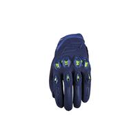 Gloves Five Stunt Evo2 Night Blue/Fluo Yellow (M)