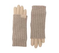 Gloves in Wool Blend - female - Loewe - Gloves - Beige - 7 IN - Accessories 7 IN
