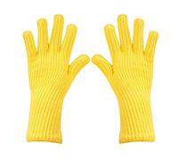 Gloves Mittens Convertible Gloves Outdoor Men Women Warm Knit Winter Mittens Gloves Solid Golves Students Outdoor Riding Hiking Mittens Gloves Mittens (Yellow, One Size)
