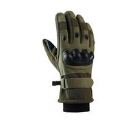 Gloves Mittens Men Women Winter Warm Men'S Thick Cotton Touch Screen Windproof And Waterproof Protection, Large Cotton Velvet Warm Gloves Xxl 军绿色