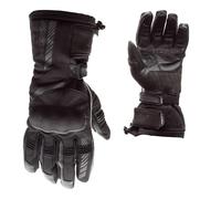 GLOVES RST ATLAS CE MENS WATERPROOF Motorbike Motorcycle Bike Rider Sports Touring Urban CE Certified (Black,12)