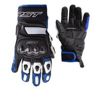 GLOVES RST FREESTYLE 2 CE MENS Motorcycle Motorbike Scooter Biker Rider Sports Racing Touring Leather (Black/Blue/White,10)