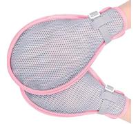 BLUEZY Gloves - Anti-Scratch Hand Mitts, Reusable & Washable for Adults & Elderly (A)