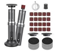 Glovios Electric Callus Remover with LED Display, 2 in 1 Professional Callus Remover Set with Foot Files and Nail Polisher, 6 Speeds, Foot Care Set for Dead Hard Skin