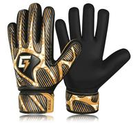 GLOVIX Kids Goalkeeper Gloves-Youth & Junior Football Goalie Gloves with Strong Grip,Breathable Mesh & Durable Palm-Boys Soccer Glove for Training