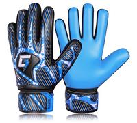GLOVIX Kids Goalkeeper Gloves-Youth & Junior Football Goalie Gloves with Strong Grip,Breathable Mesh & Durable Palm-Boys Soccer Glove for Training
