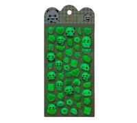 Glow 3D Sticker Set - Cartoon Animal Decal Collection, Luminous Effect Visual Appeal, PVC Material Smooth, Decor Craft Supply, Stickers for Laptop Notebook Bottle