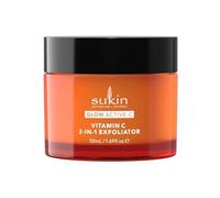 Glow Active-C, Vitamin C 2-In-1 Exfoliator, 1.69 fl oz (50 ml), Sukin