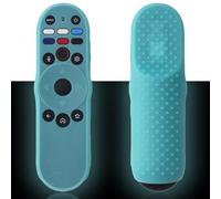 Glow Blue Remote Case for Vizio XRT270 Remote, Silicone Sleeve Compatible with XRT270 Remote Washable an-ti Lost Anti-Slip Skin-Friendly