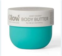 Glow Body Butter, Honey Coconut, Made in England, 250ml, Moisturizing Body Care