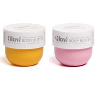 Glōw | Body Butter - Vanilla Almond Salted Caramel & Pink Lychee Crystal Waters Scented | 250mL Each [Total 500mL]
