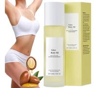 Glow Body Oil,Skin Tightening Body Oil,Handcrafted Body Glow Oil,Natural Organic Castor Oil & Jojo/ba O/il,Multi-oil for Intense Nourishment for Women,Light in Texture,Easy to Absorb,Smooth & Plump