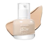 glow breathable blemish balm #one, medium-coverage bb cream & tinted moisturizer, skincare-like finish with green tea leaf water infusion, healthy radiant non-comedogenic, 30ml