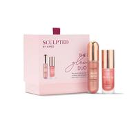 Glow Duo Gift Set from Sculpted by Aimee - Makeup Gift Set for Christmas with Liquid Lights Blush in Pink Pop and Blush HydraLip Oil