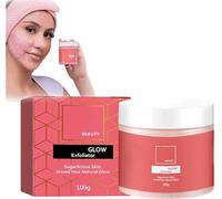 Glow Exfoliator, Exfoliating Sugar Scrub - Face Scrub, Sugar Facial Scrub for Smoother Skin, Gently Exfoliates & Moisturizer, Rejuvenate the Skin, Revitalizing Exfoliating Body Scrub, 100g (1Pcs)