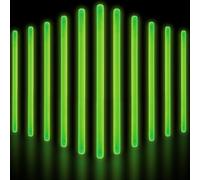 Glow Fever Bulk Glow In The Dark 50ct 10'' Jumbo Glow Sticks, for Party Supplies Festivals Raves Birthday Wedding, Green