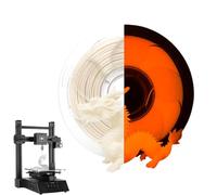 Glow Filament - Glow in The Dark Spool Gradient Filament Bundle, Standard 3D Printing Silk Spools, Printer Accessories for Hobbyists