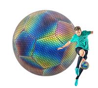 Glow Football | Glowing Night Activity Ball | Waterproof Cool Fun Football for Girl Birthday Christmas Training Boy Games Outdoor Sports Kids