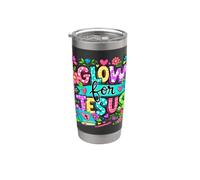 Glow for Jesus Let Your Light Shine Stainless Steel Insulated Tumbler