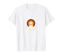 Glow from Within: Spiritual Meditation Yoga T-Shirt, Men, White, 3XL