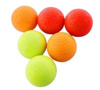 Glow Golf Balls 6 Pieces Double-Layer Luminous Sports Gear | Night Sports Golf Balls for Golfer Backyard Driving Range Training Ground Course Fairway Match