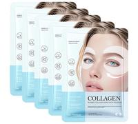 Glow Haven Collagen Eye Patches with Peptide & Vitamin C, Anti-Aging Under Eye Mask for Puffy Eyes & Fine Lines, Moisturizing & Hydrating, Long-Lasting Care, Convenient to Carry