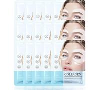 Glow Haven Eye Mask, 5 Pair Collagen Eye Patches, Peptide Complex And Vitamin C, Deep Hydrating, Firming And Glowing, Revitalizing Eyes Care, For Puffy Eyes And Dark Circles With Bio (15 Pair)
