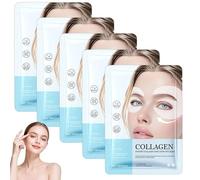 Glow Haven Eye Mask, 5 Pairs Collagen Eye Mask for Puffy Eyes and Dark Circles, Glow Haven Eye Masks with Bio-Collagen, Peptide Complex and Vitamin C, Peptide Eye Patches (5 Pairs)