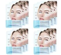 Glow Haven Eye Mask, 5 Pairs Collagen Eye Mask for Puffy Eyes and Dark Circles, Peptide Eye Masks with Bio-Collagen, Peptide Complex and Vitamin C Eye Patches Revitalizing Eyes Care (12 pair)