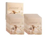 Glow Haven Eye Mask, 5 Pairs Collagen Eye Patches With Bio-Collagen, Peptide Complex And Vitamin C for Puffy Eyes And Dark Circles, Revive Under Eye Patches for All Skin Types (10Pc)