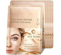 Glow Haven Eye Mask, 5 Pairs Glow Haven Collagen Peptide Eye Mask with Bio-Collagen, Peptide Complex & Vitamin c, Collagen Eye Patches for Puffy Eyes and Dark Circles, Under Eye Patches for Adults