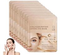 Glow Haven Eye Mask, Glow Haven Eye Masks with Bio-Collagen, Peptide Complex and Vitamin C, Collagen Eye Mask for Puffy Eyes and Dark Circles (10 Pairs)