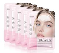 Glow Haven Forehead Wrinkle Patches, Collagen Anti Wrinkles Patches, Moisturizing Forehead and Between Eyes, Frown Line Remover Mask for Face Overnight, Korean Skin Care (5PC)