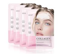 Glow Haven Forehead Wrinkle Patches, Collagen Anti Wrinkles Patches, Moisturizing Forehead and Between Eyes, Frown Line Remover Mask for Face Overnight, Korean Skin Care (4PC)