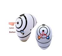 (Glow Helmet) Uchiha Obito Naruto White Fury Resin Emit Light Mask For And Christmas Halloween