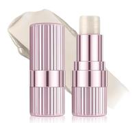 Glow Highlighter Makeup Stick,Face Highlighter Contour Stick,Waterproof Glitter Cream Highli/ghter,Shimmer Highlig/hter Stick Make/up Balm for Face and Body,Natural Glow&Luminous Makeup Sti/ck(03)
