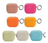 Glow in Dark Case for AirPods Pro 3, Scratch Silicone Protective Cover Keychain, with Earphone Shell Bluetooth For 3 pro Luminous 3 For pro pro Luminous Luminous pro for AirPods For for AirPod