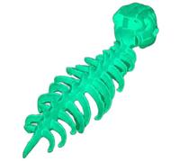 Glow In Dark Cat Halloween Costume - Pet Dino Skeleton Halloween Costumes